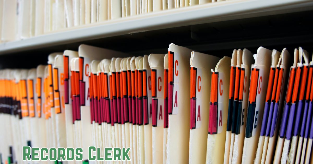 Records Clerk Required in Canada