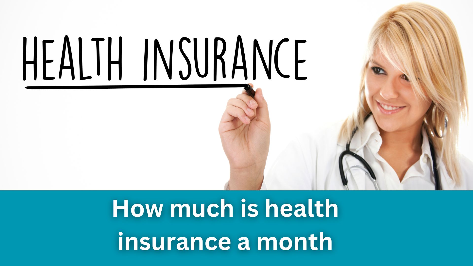 How much is health insurance a month